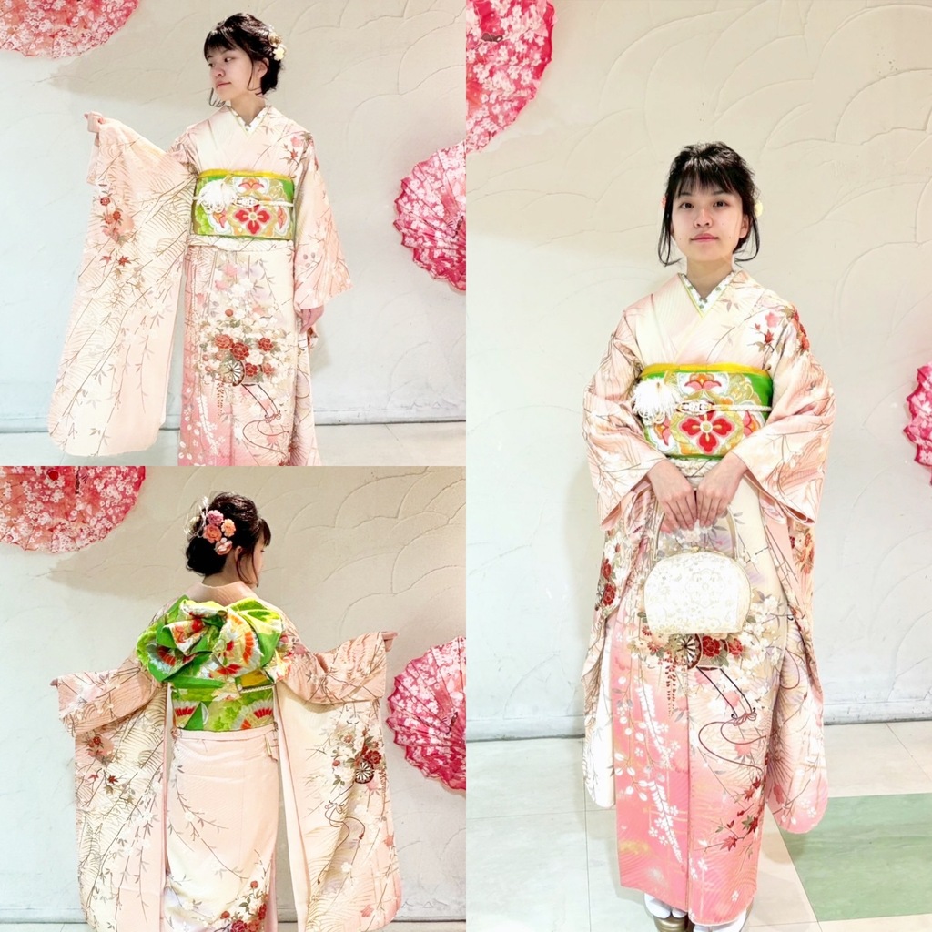 泉佐野成人式の着付け・ヘアセット