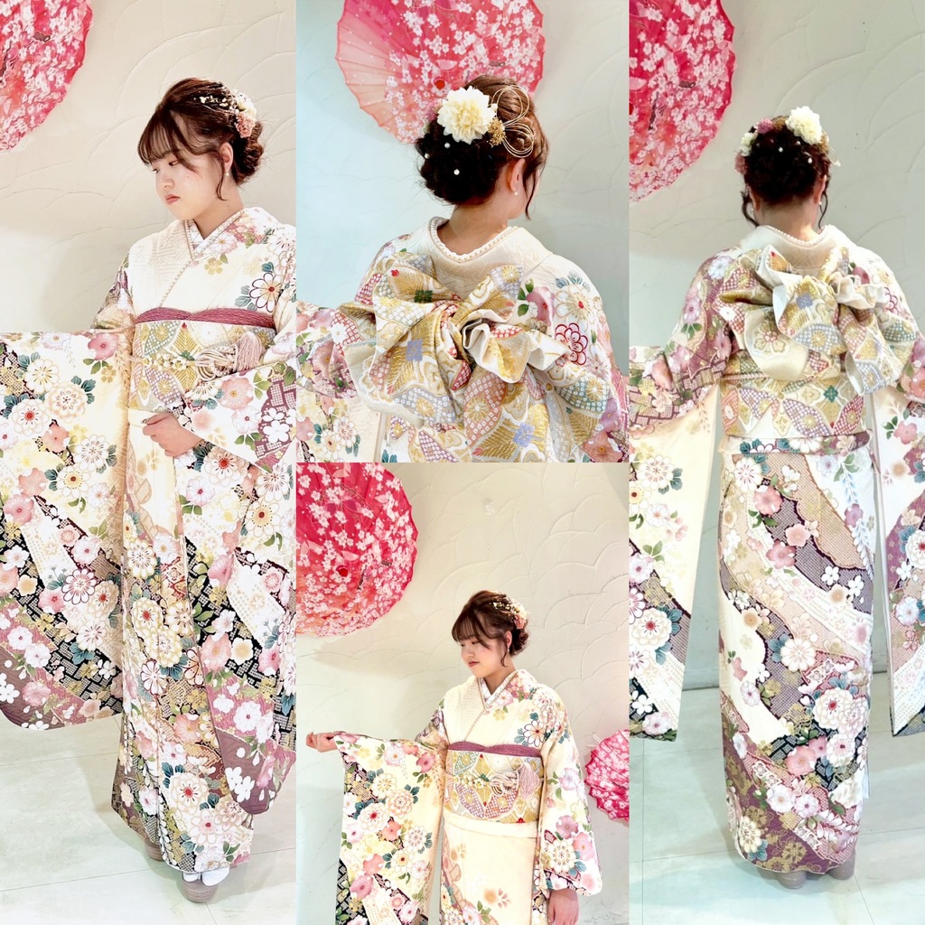泉佐野成人式の着付け・ヘアセット